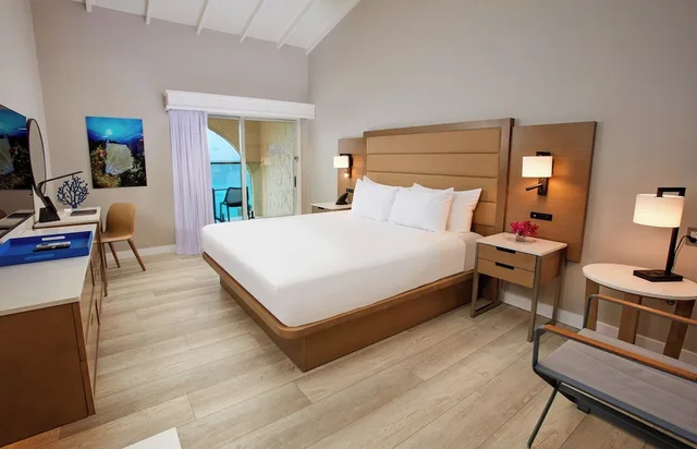 غرفة ديلوكس بسرير كينج بإطلالة على البحر، Divi Flamingo Beach Resort 6/10