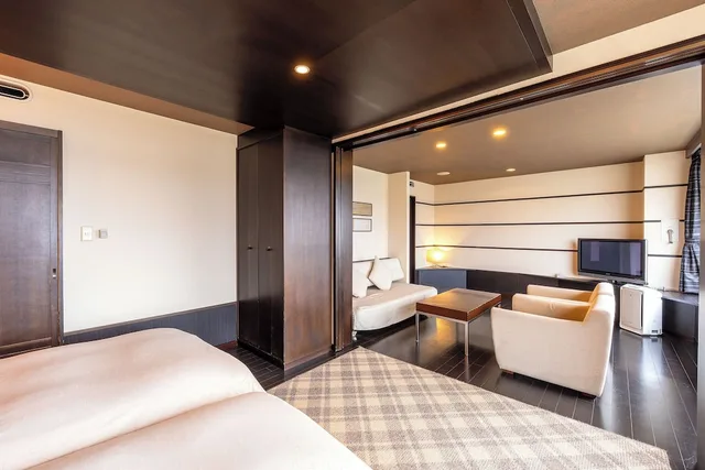 غرفة ديلوكس بسريرين منفصلين مع أريكة، Sapporo Kitahiroshima Classe Hotel 1/10