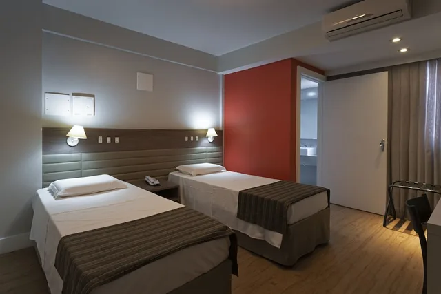 غرفة سوبيريور بسريرين منفصلين، Valerim Florianopolis 7/10