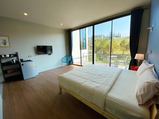 غرفة مفردة بإطلالة على الجبل، Krin Resort 7/8