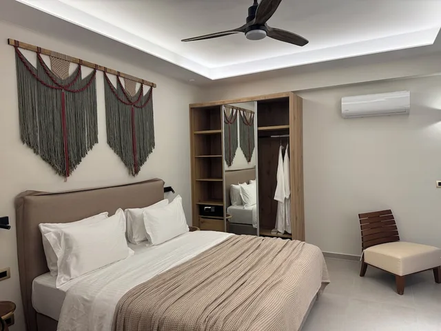 Cozy, Twin Beds, Land View، The Noverian Antama Organic Beach Resort Chania 7/10