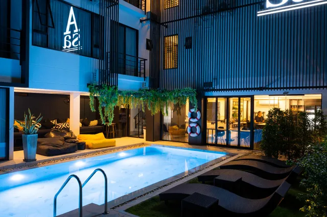 غرفة ثلاثية بسرير كينج وسرير فردي، Asa Hotel 1/2