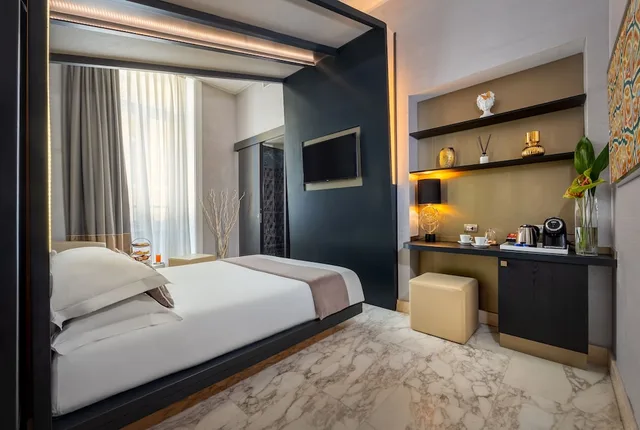غرفة كومفورت بسريرين منفصلين، Dharma Luxury Hotel & Spa 2/9
