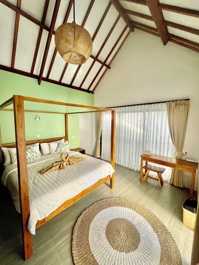 فيلا ديلوكس بسرير كينج، Cozy Cottages Lombok 2/3