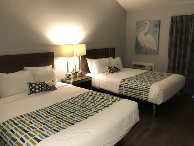 غرفة بسريرين كوين، Sand Dollar Inn 5/10