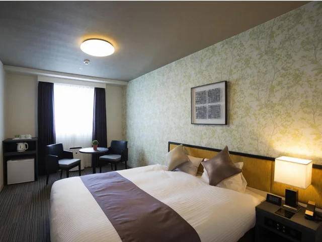 غرفة قياسية مزدوجة لغير المدخنين، Hotel La'gent Plaza Hakodate Hokuto 2/4