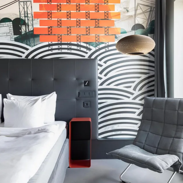 غرفة سوبيريور بسرير كينج، Sokos Solo Hotel Torni Tampere 5/8