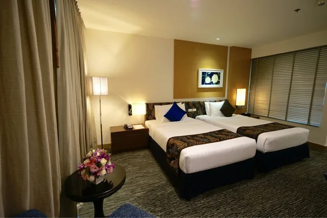 غرفة ديلوكس بسريرين منفصلين بشرفة، Amaranth Suvarnabhumi Hotel 10/20