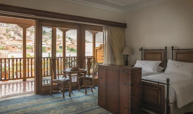جناح استوديو ديلوكس بسرير كينج بإطلالة على المدينة، Palacio Nazarenas A Belmond Hotel 1/5