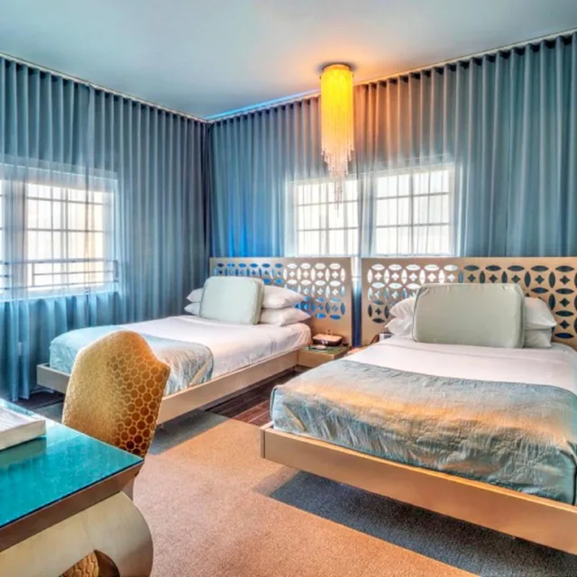 غرفة بسريرين مزدوجين لذوي الإعاقة، Dream South Beach by Hyatt 1/6