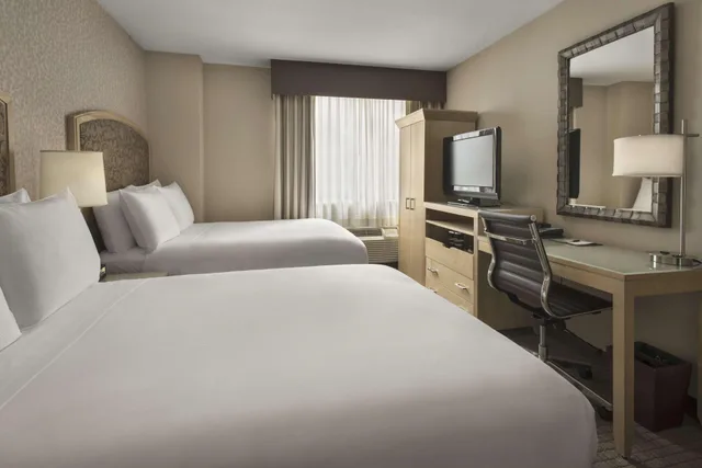 غرفة بسرير مزدوج بإطلالة، Doubletree Hotel New York City Chelsea 3/4