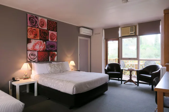 غرفة بسرير كوين، The Lyndoch Motel 3/7