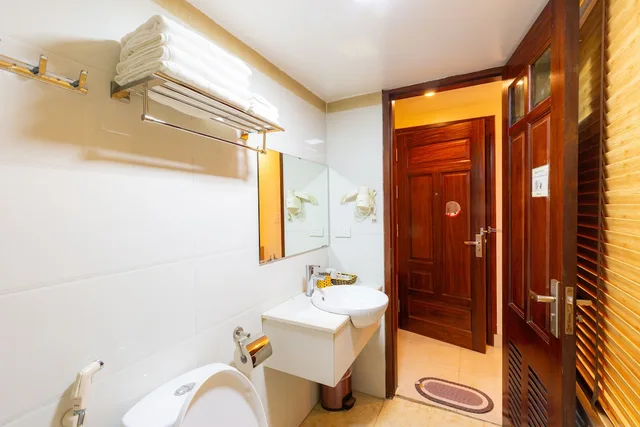 غرفة عائلية بسريرين كوين، Sapa Snow Hotel 7/9