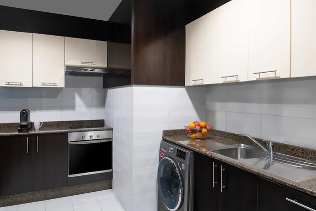 شقة بريميير بسريرين مزدوجين بغرفتي نوم، Marriott Executive Apartments City Center Doha 4/4