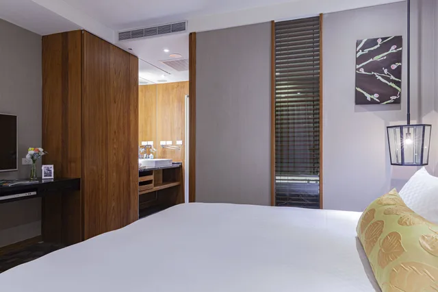 غرفة جونيور بسرير مزدوج، Pacific Business Hotel 3/4