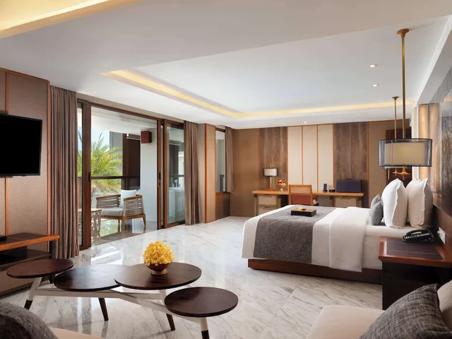 جناح غراند بسرير كينج بإطلالة على البحر بجاكوزي، The Bandha Hotel & Suites 8/10