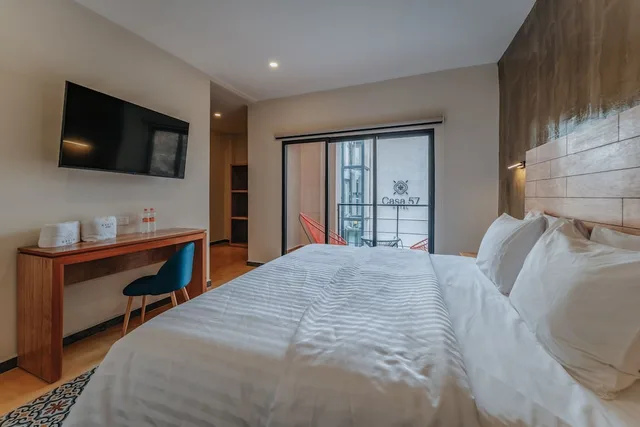 جناح بسرير كينج، Hotel Casa 57 1/4