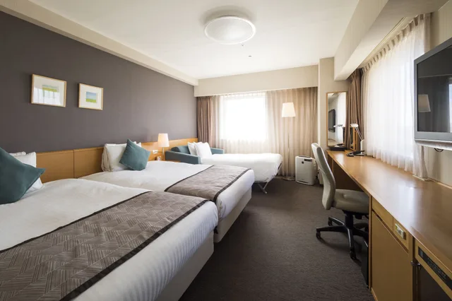 Semi Room, Triple, 2 Semi Double Beds, 3 Beds, Sofa، Richmond Hotel Obihiro Ekimae 3/7
