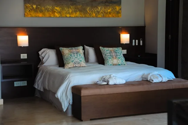 جناح فاخر بسرير كينج بإطلالة على الجبل مع أريكة، El Carmelo Mountain Lodge 1/3