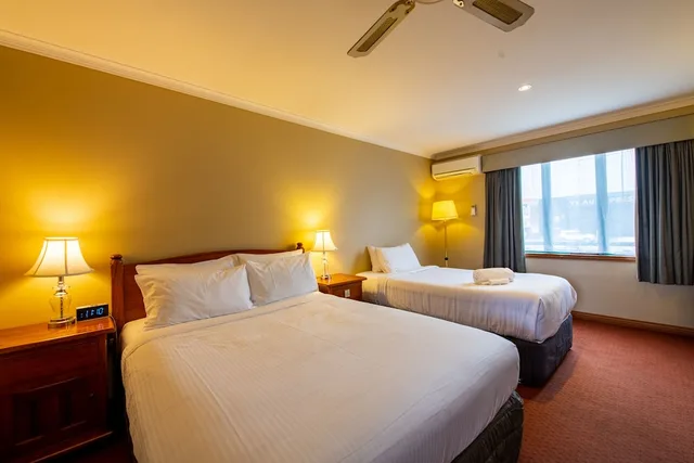 غرفة كومفورت بسرير كوين وسرير فردي، Gateway On Monash Boutique Hotel 3/4