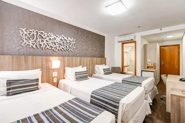 غرفة فاخرة ثلاثية بثلاثة أسرّة، Allia Gran Hotel Pampulha Suites 2/8