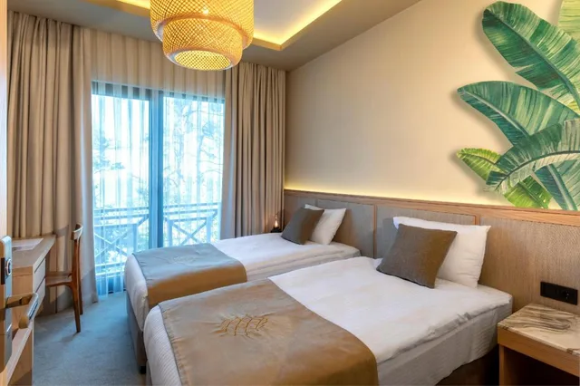 غرفة ديلوكس بسرير مزدوج بشرفة، Hancioglu Camburnu Orman Evleri & Hotel 2/4
