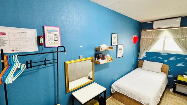 غرفة قياسية مفردة بسرير فردي بحمام مشترك، Hongdae Style Guesthouse 6/10