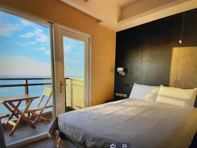غرفة رباعية بسريرين منفصلين بإطلالة على البحر، Jia Xiang Lin Guan Hai Homestay 2 2/3