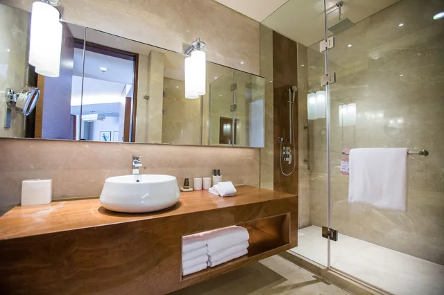 3 Bedrooms, Apartment, 3 Double Beds, Lake View, The Lakeview Tianjin -- Marriott Executive Apartments 3/3