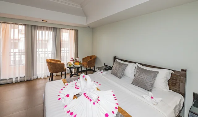 غرفة ديلوكس بسرير كينج، Sokchea Angkor Hotel 7/8