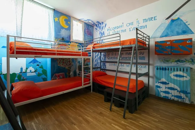 سكن مشترك مختلط أساسي بثمانية أسرّة بحمام مشترك، Eco Hostel Floreale 1/3