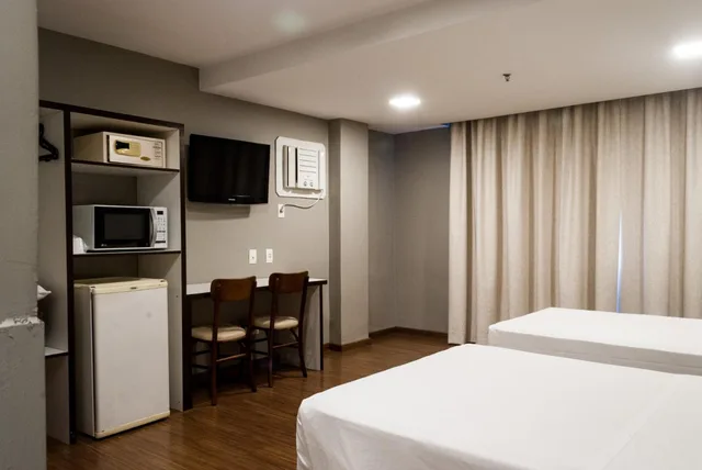 غرفة سوبيريور عائلية بسرير مزدوج وسرير فردي، Master Express Cidade Baixa 5/7