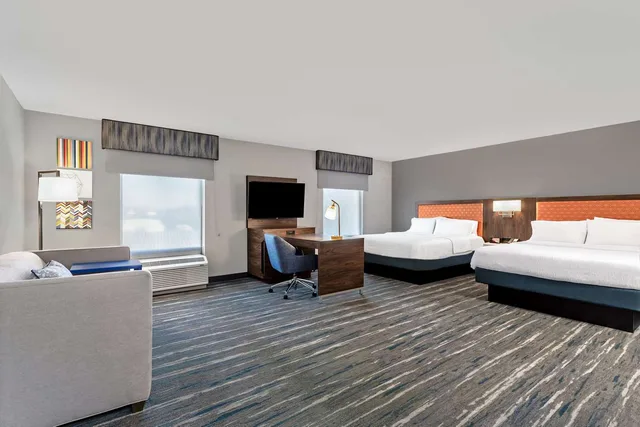 جناح استوديو بسريرين كوين، Hampton Inn Suites Richmond 1/1