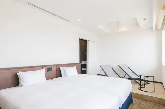 Hollywood, Twin Beds, 3 Beds, Sauna, Annex، Seaside Hotel Maiko Villa Kobe 1/1