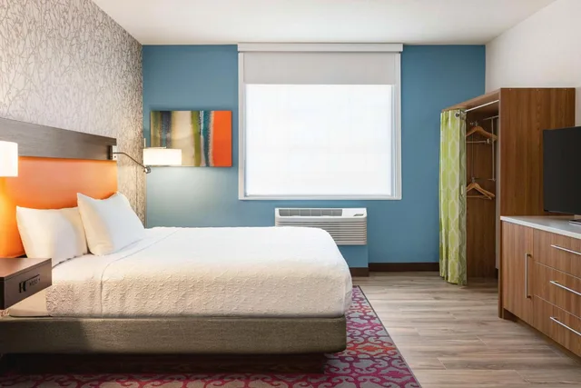 جناح بسرير كينج بغرفة نوم واحدة مع أريكة، Home2 Suites By Hilton Albuquerque/Downtown-University 2/7