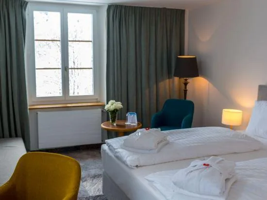 غرفة عائلية بسرير كوين، De France by Thermalhotels 1/1