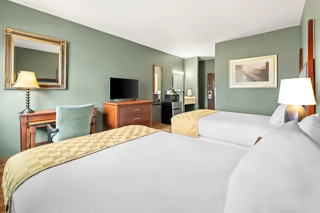غرفة ديلوكس بسريرين كوين، Americas Best Value Inn Somerville, TX 7/10
