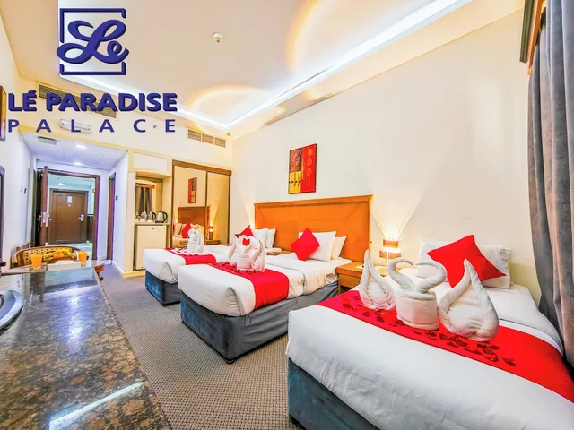 غرفة ديلوكس بسرير مزدوج، Le Paradise Palace 5/10