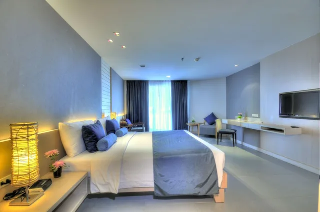 غرفة ديلوكس بسرير كينج، The Ashlee Heights Patong Hotel and Suites 3/10