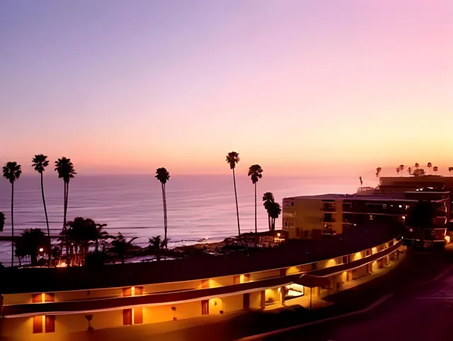 غرفة بسرير مزدوج بإطلالة، SeaCrest Oceanfront Hotel 1/1