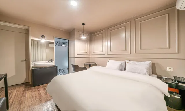 غرفة سوبيريور بسرير مزدوج، Sintanjin Hotel Box Daejeon 2/6