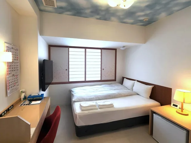 غرفة بسرير مزدوج، Hotel Nishimura 1/1
