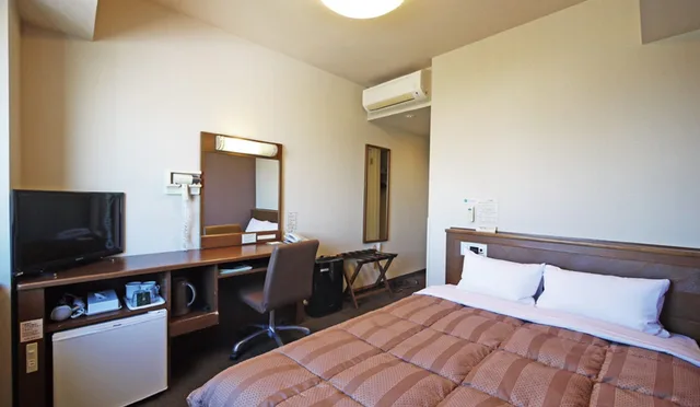 Semi Room, Double Bed, Smoking، HOTEL ROUTE-INN Nanao Ekihigashi 6/10