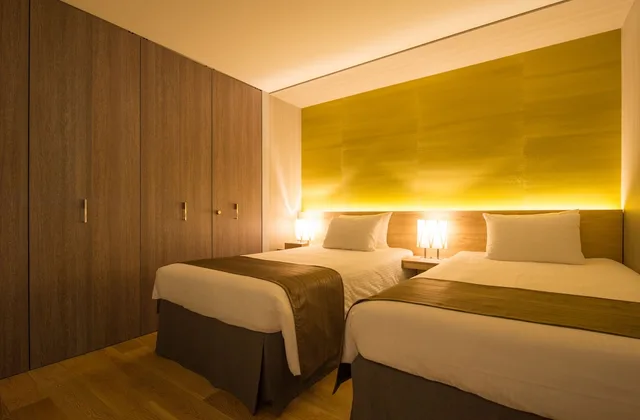2 Bedrooms, Apartment, King and Twin Beds, Forest View، Aya Niseko 2/5