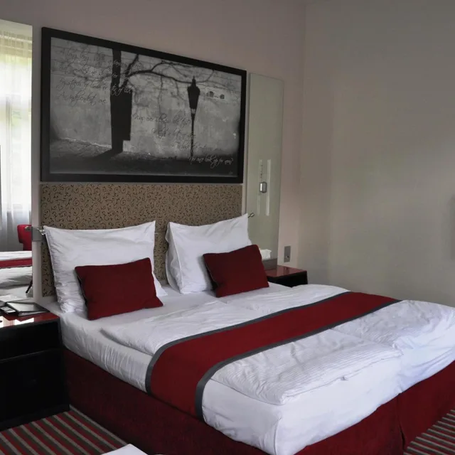 غرفة بسرير كينج، Red And Blue Design Hotel Prague 2/10