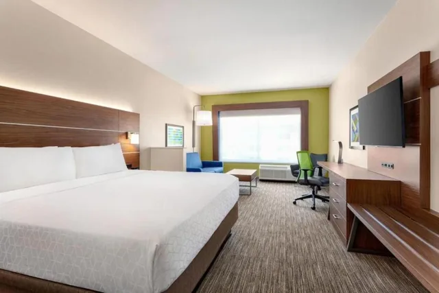 جناح بسرير كينج بغرفة نوم واحدة لذوي الإعاقة، Holiday Inn Express and Suites Austin North Pflugerville 1/4