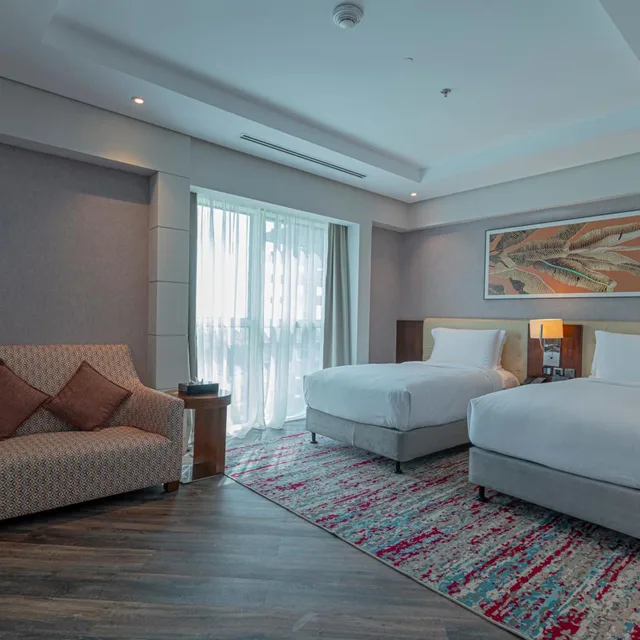 Deluxe, Twin Beds, City View, Corniche Tower، فندق ذا فينيو جدة الكورنيش(The Venue Jeddah Corniche) 3/10