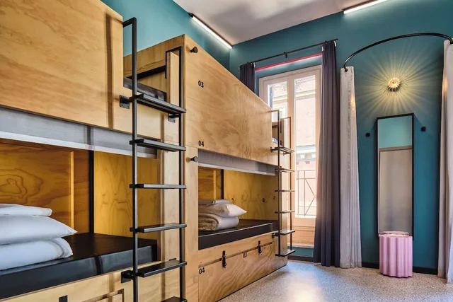 Private, Mixed Dorm, 4 Beds, 4 Bunk Beds، Jo&Joe Roma 4/5