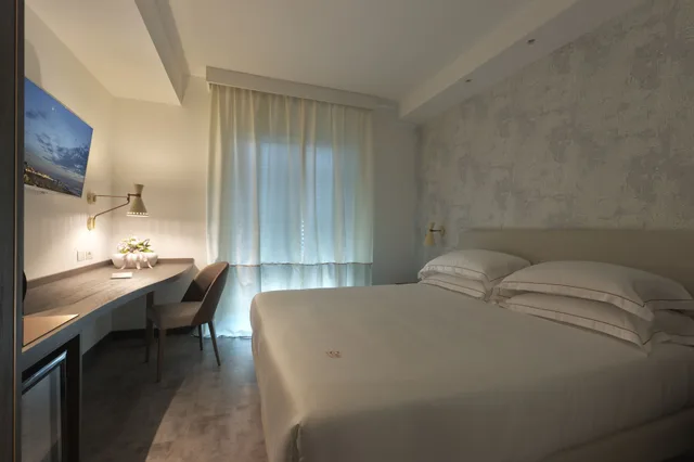 غرفة بسريرين منفصلين بإطلالة على المدينة، Ghibli Hotel 3/3