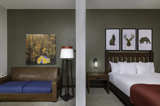 Studio, Suite, King Bed, Sofa, Great Wolf Lodge Cincinnati/Mason 3/5